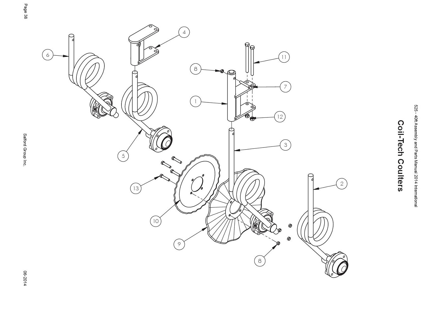 Болт шестигранный 5/8"х8" B1080 (10007115)