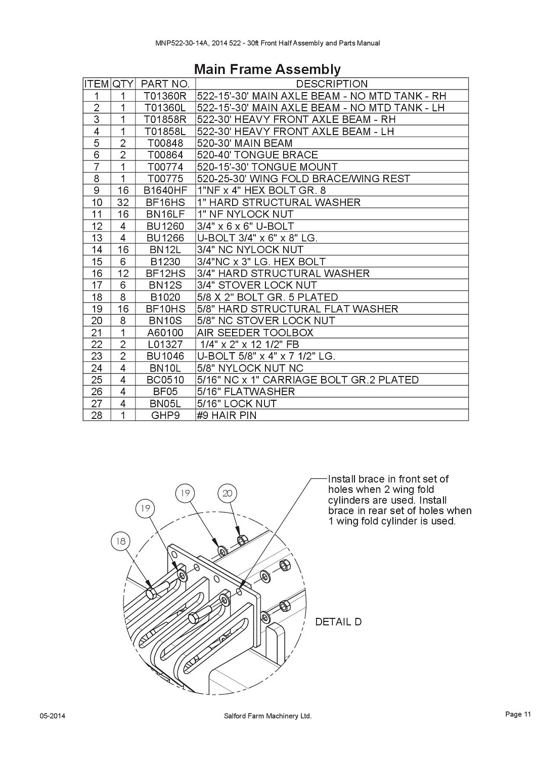 Стремянка 3/4"х6"х8" BU1266 (10007747)