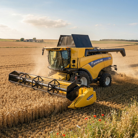 Комбайн самоходный CR8.90 – NEW HOLLAND