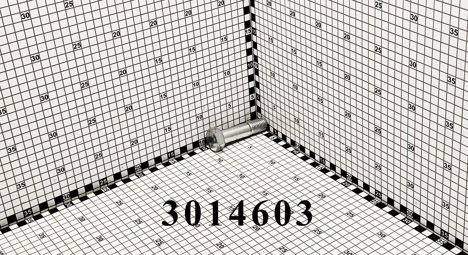 Болт с 6-гранной головкой M20x75-8.8 Zn 3014603